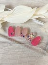 押し花ネイル