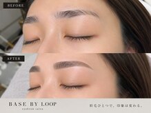 ベースバイループ(BASE BY LOOP)の雰囲気（眉毛/眉毛WAX /アイブロウ/眉毛サロン/岡山/眉毛ワックス）