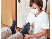 あけ整体院/足の施術