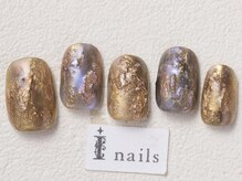 アイネイルズ 渋谷店(I nails)/鉱物アート