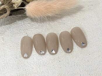 エムプラスビューティー(M+)/シンプル/日常ネイル/オフィス