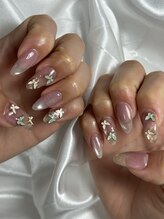 フラワーズネイル(flowers nail)/うるうる/マグネットネイル