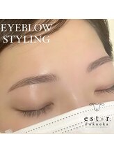 エルモ バイ エストアール 筑紫口店(L'mo by est-r.)/#美眉 #アイブロウスタイリング