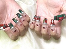 ラッキーネイル(lucky nail)/クリスマスネイル