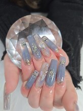 ギーク(geek)/フラワーネイル