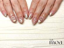 モア(moa)/ハート　ぷっくり　ジェル