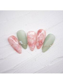 トゥイーディア(Tweedia)/フラワーアート定額￥9200