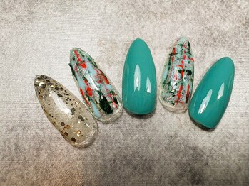 ツイードネイル