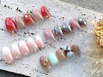 ティ-エヌ 元町店の写真/毎月変わる選べるデザイン☆いつでも【グラデーション￥2200/ワンカラー￥2750】圧巻のコスパで満足度◎