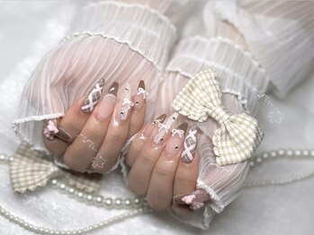 チェックネイル