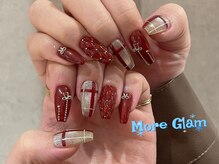 モアグラム 池袋東口店(More Glam)/チェック　キルティングネイル