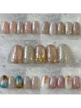 定額！月替りキャンペーンネイル