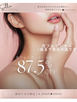 サリエ(S'allier)/光フェイシャル2種!!