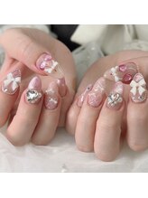 アートネイル ギャラリー(Art nail Gallery)/ガーリー全開ネイル