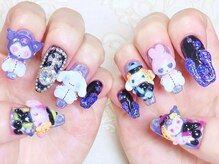 ネイルコレクション ピンク(Nail Collection Pink)の雰囲気（推しネイルやキャラネイル等もご相談下さい♪3Dアート当日作成◎）