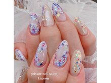 プライベートネイルサロン ラグーン(private nailsalon Lagoon)の雰囲気（【シーズンネイル】紫陽花デザインで華やかに♪）