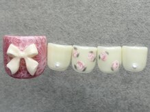 ネイルメゾン 天神店(NAIL MAISON)/レースバラリボン￥8000