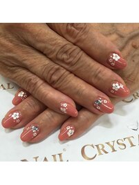 花柄ネイル