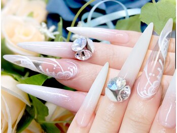 トロイオンス(TROY OUNCE)/クリアレースネイル