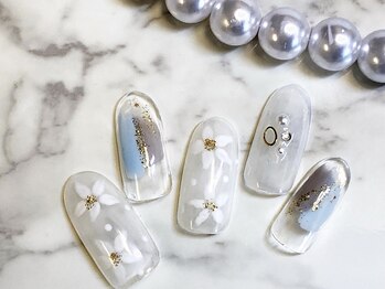 ココカラ(cocokara)/フラワーアートネイル♪