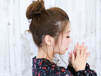 ラックスビー ネイルアンドアイラッシュ 阿倍野ルシアス店(LUXBE)/横顔美人へ...♪