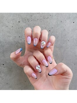 アンダーバーホワイトプラス 南海難波店(_WHITE+)/スキニーフレンチ