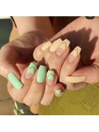 WASABI GREEN　韓国風