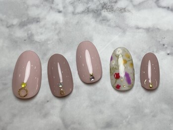 ネイルブレイク リリア(Nail Break lilia)/【初回オフ無料】フラワーアート