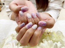 プルミエ ネイル(Premier Nail)/定額デザイン☆紫陽花