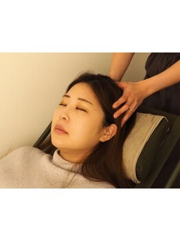 ヘッドスパで癒されたい