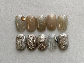 ネイルアンドアイラッシュ アールイー(Re)/Simple Art 6500