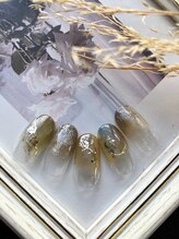 セプトネイル 函館店(SEPT NAIL)/10月大人カワイイサンプル6930円