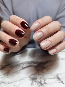 テソロネイル(TESORO nail)/ワンカラーネイル