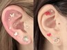 【おすすめ♪】耳つぼジュエリー☆パーツ選び放題コース　￥3,980