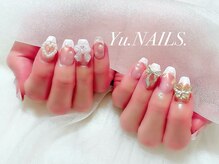ユーネイルズ 恵比寿(Yu.NAILS.)/オーロラネイル◎フルデザイン