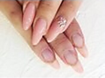 一色塗りネイル&フレンチネイル