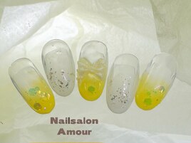 キラキラ春夏のネイル¥7980