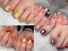 チェリッシュネイル(Cherish Nail)の雰囲気（フットネイルはリクライニングチェアでゆったり施術【足湯付】）