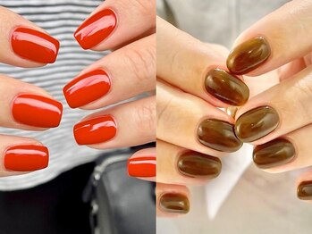 エリンカネイル バイ レシッド 武蔵小杉(erincanail by rcid)の写真/Jr.ネイリストが担当！モデルクーポン【ワンカラー¥3000♪】お仕事や家事で爪を伸ばせない方にも◎