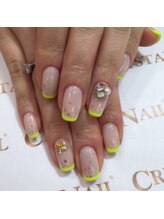 クリスタルネイル ボンベルタ橘店(CRYSTAL NAIL)/ポップネイル