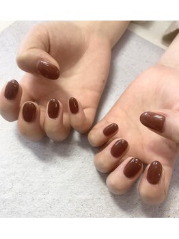 アイリッシュネイル 久屋大通店(Irish Nail)/ブラウンカラー