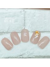 ネイルハウス安气子 新丸ビル店/大人ネイル