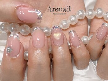アルスネイル(Ars nail)/ガラスフレンチネイル