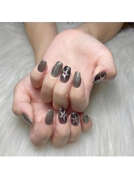 アロナ ネイルサロン アンド スクール(alona)/メタリックスター