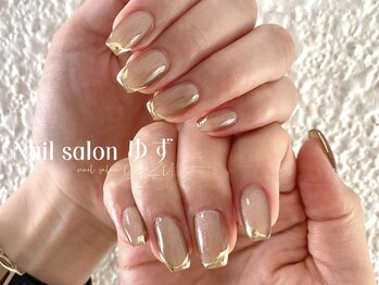 ゆず/ミラーネイル/マグネットネイル