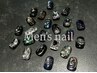 ■men's限定■ワンポイント(2本)アート■Rina指名限定■