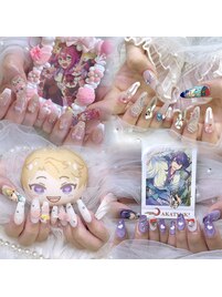 痛ネイル 推しネイル 地雷 3D