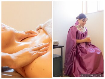 ラニ(Lani)/アロマリンパ　＋　よもぎ蒸し