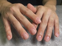 オムネイル 渋谷(HOMME NAIL)/クリアジェル ¥4.400