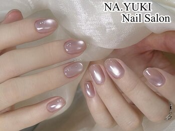 ナユキ 上野店(NA.YUKI)の写真/【4000円以下】圧倒的カラー数!!1000種類から選べるワンカラー/ラメグラ¥3980☆理想のちゅるんネイルに♪